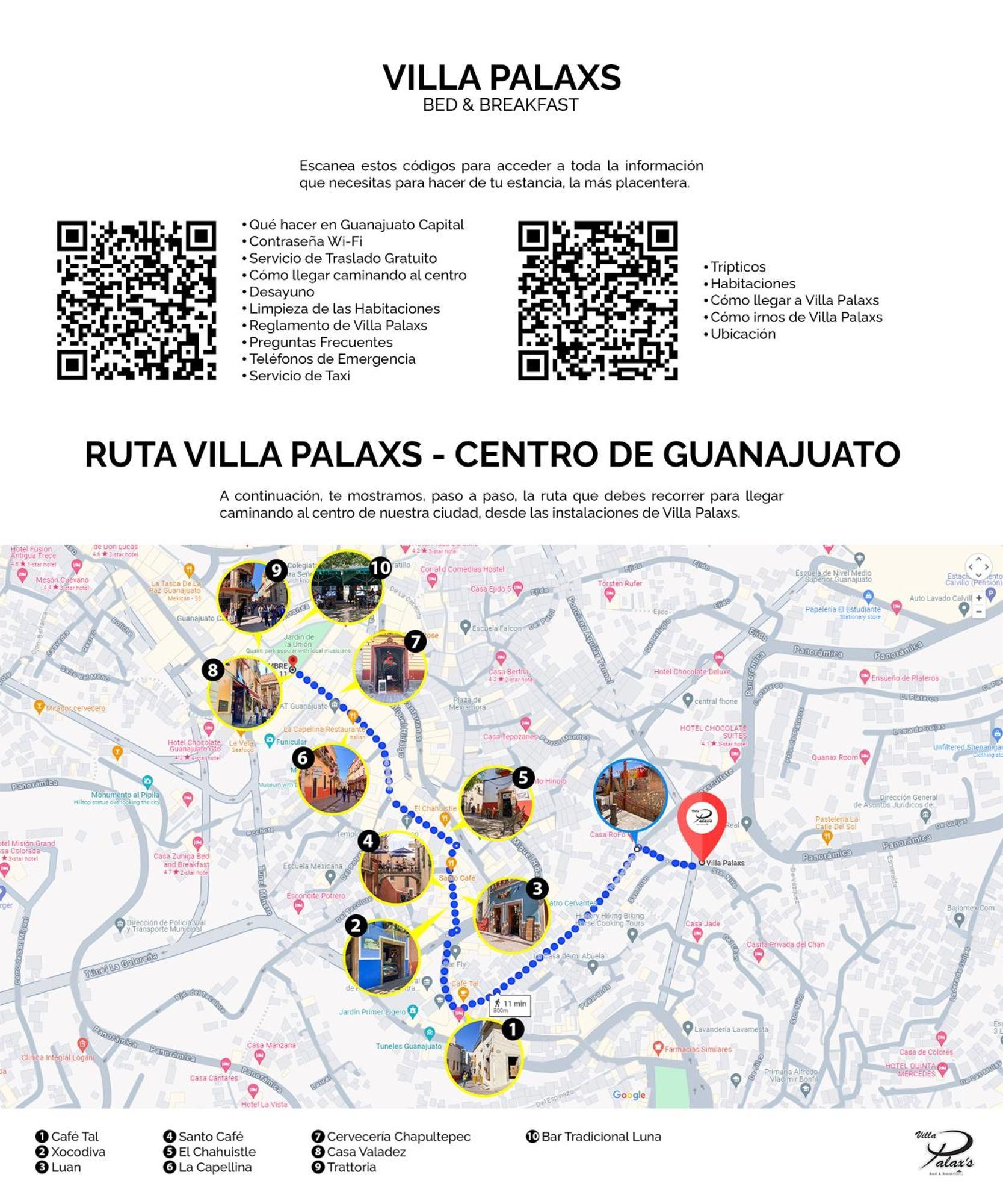 Villa Palaxs กัวนาฮัวโต ภายนอก รูปภาพ